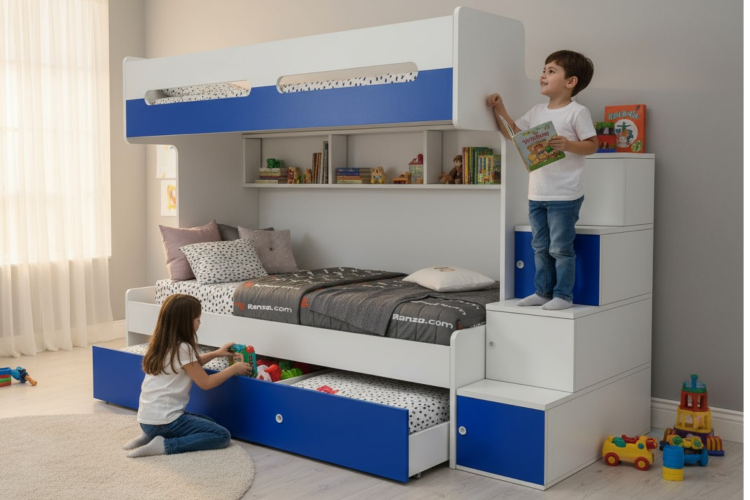 Vera Yavrulu Ranza, Mavi - Beyaz